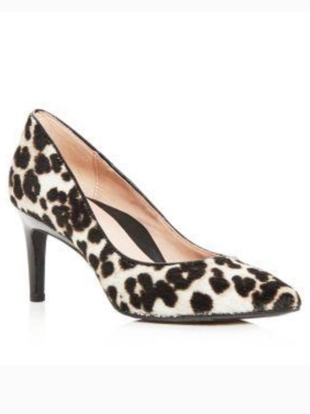 Taryn Rose Gabriela Collection Leopard Calf Hair Pump Size 6